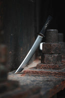 North Mountain Blade Tactical Tanto Sword PLUS 11.2in Hitachi SLD-Magic Blade G10+Brass Inlay Handle
