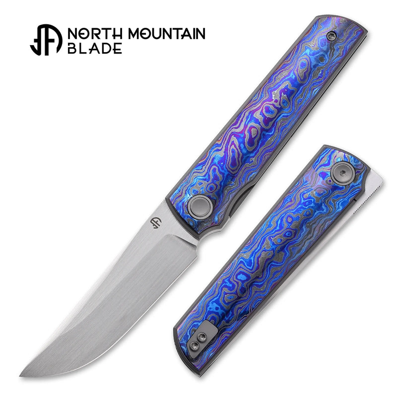 North Mountain Blade 2412 Timascus Collector's Edition Knife