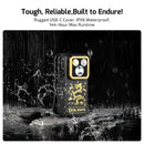 Olight Oclip Pro 500 Lumen Clip on Flashlight W/ Floodlight, Spotlight, and Red Light - Dragon & Zodiac