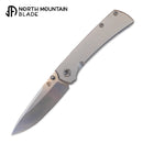 North Mountain Ultra Quick Open Titanium Handles 3in M390 Blade