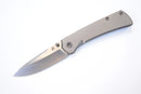 North Mountain Ultra Quick Open Titanium Handles 3in M390 Blade