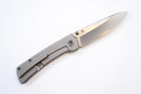 North Mountain Ultra Quick Open Titanium Handles 3in M390 Blade