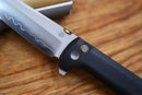 North Mountain Blade Chop 2 – SLD-Magic Black G10 Knife | .45 Thumb Disc & Button Lock (2406BK)