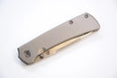 North Mountain Ultra Quick Open Titanium Handles 3in M390 Blade