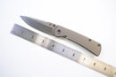 North Mountain Ultra Quick Open Titanium Handles 3in M390 Blade