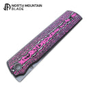 North Mountain Blade Chop 4 2412-GlowCF SLD-Magic Tanto Blade Fluorescent Carbon Fiber Handles