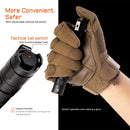 Acebeam TAC 2AA Flashlight – 1600 Lumens, Dual Switch Tactical Penlight, USB-C Rechargeable Battery – Black