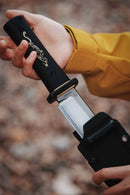 North Mountain Blade Tactical Tanto Sword PLUS 11.2in Hitachi SLD-Magic Blade G10+Brass Inlay Handle