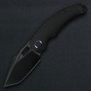 Kunwu Poon Padre Diamond Texture Full Black K706TO-T4