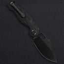 Kunwu Gringo B712-CF-4, 3.62″ DLC ELMAX Blade, Carbon Fiber, Verta Lock
