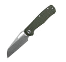 Ironfly Syperfly 3.74in 14C28N Satin Blade Green G10 Handles VF03-GN