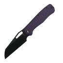 Ironfly Syperfly 3.74in 14C28N Satin Blade Purple G10 Handles VF03-PL