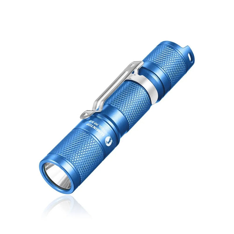 900 lumen rechargeable flashlight Lumintop Lumintop Tool AA 3.0 900lm Mini Size LED Keychain Flashlight 14500 And AA Battery EDC Torch With Tail Switch Tactical Survival Tools