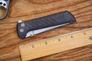 North Mountain Blade Chop 2 – SLD-Magic Carbon Fiber Knife | .45 Thumb Disc & Button Lock (2406-CF)