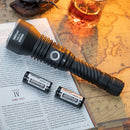 Weltool W5R Pro – 920 Lumen LEP Flashlight with 2.1 Million Candela, 1.8 mile Beam, USB-C Rechargeable