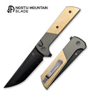 North Mountain Blade Chop 2407-CUDM-DLC – Mirror-Polished Blade, Copper Damascus