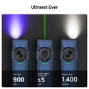 Olight Arkfeld Ultra 3-in-1 Compact 1,400 Lumen Rechargeable EDC Flashlight - Navy Blue V2