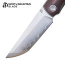 North Mountain Blade Chop 4 2412-IW SLD-Magic Tanto Blade Iron Wood Handle