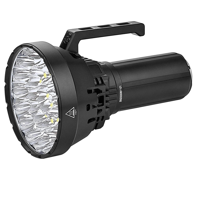 Imalent MS32W 200,000 Lumen Rechargeable Warm LED Flashlight - Brightest Handheld Flashlight In The World
