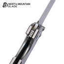 North Mountain Blade Element – 4" M390 Titanium Folding Knife