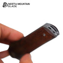 North Mountain Blade Chop 4 2412-IW SLD-Magic Tanto Blade Iron Wood Handle