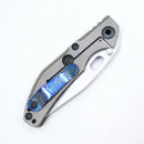 North Mountain Blade BBNM Titanium Lighting Pattern Pocket Clip