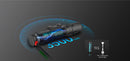 Olight Odin S Picatinny Rail Mount 1500 Lumen Rechargeable Compact LED Flashlight - Black