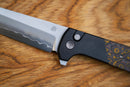North Mountain Chop2 2407-CCFDM 3.5in SLD-Magic Steel Aluminum Alloy Carbon Fiber Handle