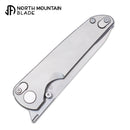 North Mountain Blade Element – 4" M390 Titanium Folding Knife