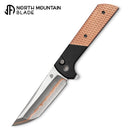 North Mountain Blade CHOP 2 Copper Forged SLD-Magic Blade Aluminum + Copper Diamond Pattern Handles