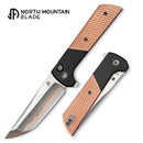 North Mountain Blade CHOP 2 Copper Forged SLD-Magic Blade Aluminum + Copper Diamond Pattern Handles