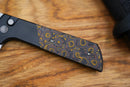 North Mountain Chop2 2407-CCFDM 3.5in SLD-Magic Steel Aluminum Alloy Carbon Fiber Handle
