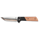 North Mountain Blade CHOP 2 Copper Forged SLD-Magic Blade Aluminum + Copper Diamond Pattern Handles