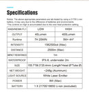 Lumintop Thor 3 Ragnarok – 400 Lumen 2500m Throw LEP Pocket Flashlight