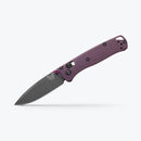 Benchmade 533GY-09 Mini Bugout Dark Purple Grivory Handles 2.82in S30V Stainless Steel Blade