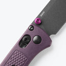 Benchmade 533GY-09 Mini Bugout Dark Purple Grivory Handles 2.82in S30V Stainless Steel Blade