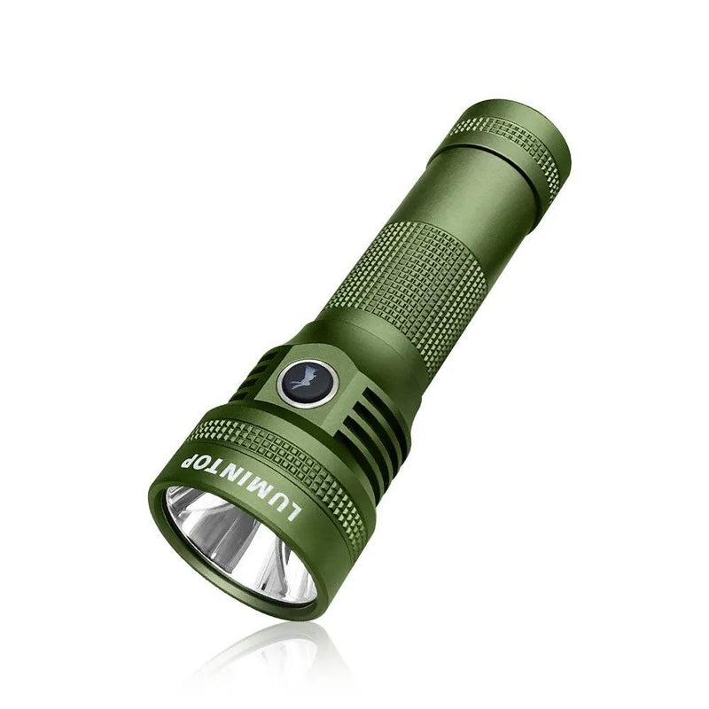 Lumintop D2 1000 Lumen USB-C Rechargeable LED Flashlight 1 * Osram LED - Black / Green