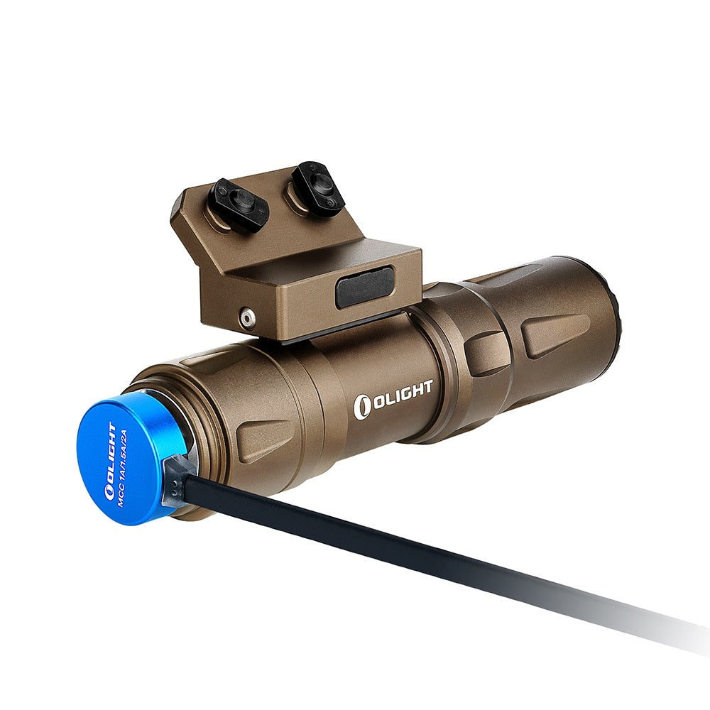 Olight Odin Mini TAN 1,250 Lumen Tactical Flashlight - Pressure Switch Olight Odin Mini TAN 1,250 Lumen Tactical Flashlight - Pressure Switch