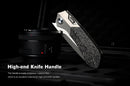 REMETTE RT-WK1 Disassembly Knife 3.46in M390 Blade Gray Titanium Handle WK1-D