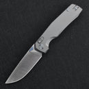 Kunwu X-Tao 3.54in ELMAX Blade Titanium Handles XT Lock - X703T