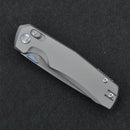 Kunwu X-Tao 3.54in ELMAX Blade Titanium Handles XT Lock - X703T