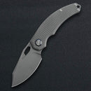 Kunwu Padre K706T-1 Folding Knife – 3.34" Stonewashed Vanax Blade, Titanium Handle
