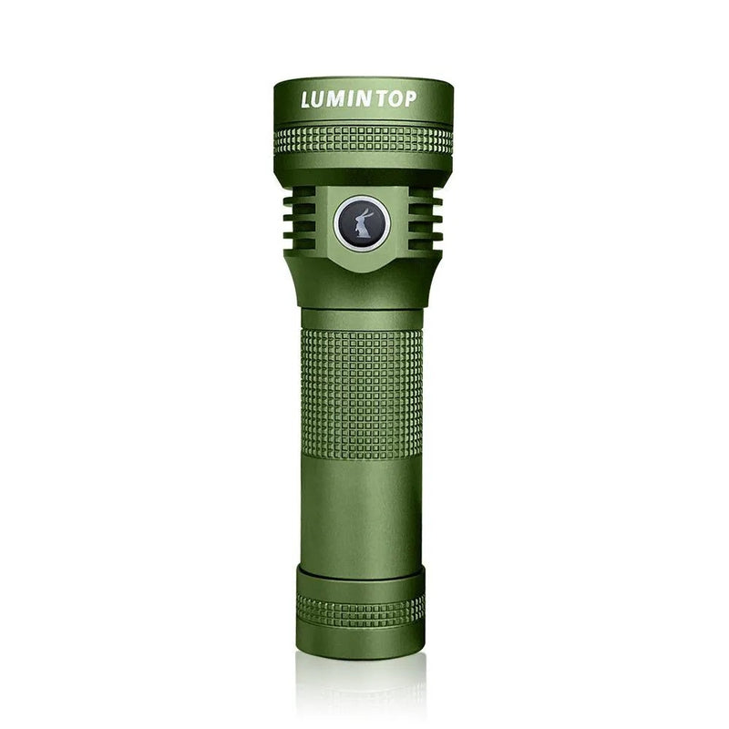 Lumintop D2 1000 Lumen USB-C Rechargeable LED Flashlight 1 * Osram LED - Black / Green