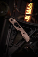 North Mountain Blade Titanium alloy Crowbar / Bottle Opener / Multitool - Brown