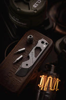 North Mountain Blade Titanium alloy Crowbar / Bottle Opener / Multitool - Black