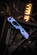 North Mountain Blade Titanium alloy Crowbar / Bottle Opener / Multitool - Blue