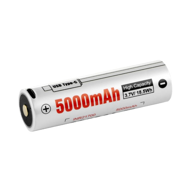 Lumintop 21700 5000mAh USB-C Rechargeable Battery