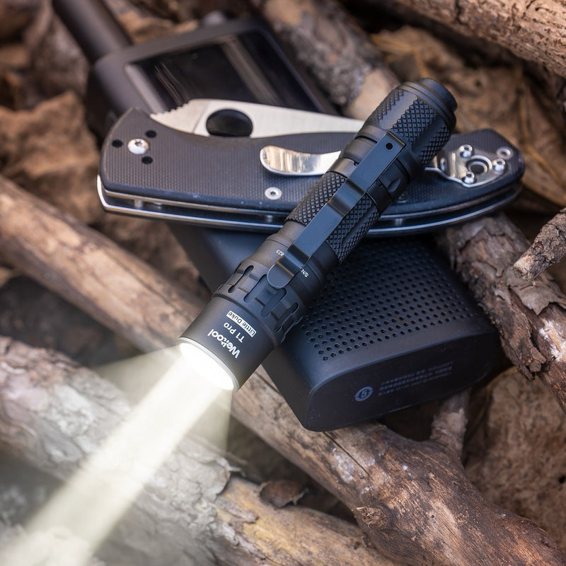 Weltool T1 Pro TAC – 540 Lumen Tactical Flashlight, USB-C Rechargeable