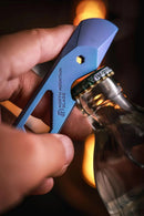 North Mountain Blade Titanium alloy Crowbar / Bottle Opener / Multitool - Blue