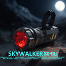 Loop Gear SK01 Aluminum 1600 Lumen LED Flashlight 500m Range Ball Bearing Gyro